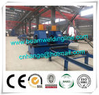 Automatic H Beam Welding Line , H Beam Gantry Welding And Straightening Machine