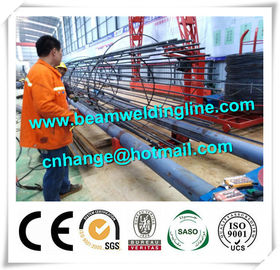 Tank Welding Tower Production Line , Rebar Cage Winding Machine